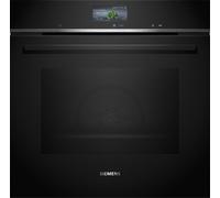 Siemens IQ-700 HB736G1B1B Built In Electric Single Oven - Black - A+ Rated, Black