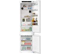 Siemens iQ300 KI96NVFD0G White Freestanding Fridge Freezer - Flat Hinge