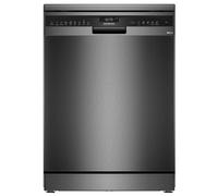 Siemens IQ-500 SN25EC13CE Full Size Dishwasher - Black Stainless Steel, Black