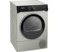 Siemens iQ500 WQ46H2DXGB Silver 9kg Freestanding Heat Pump Tumble Dryer