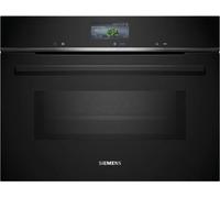 Siemens iQ700 CM736G1B1B Black Built-In Compact Combination Microwave Oven