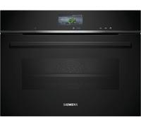 Siemens iQ700 CS736G1B1 Black Built-In Compact Steam Combination Oven