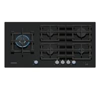 Siemens iQ700 ER9A6SH40 90cm Wide Black Gas Hob