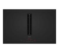 Siemens iQ700 80cm 4 Zone Induction Hob with Integrated Ventilation System - Matt Black