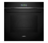 Siemens iQ700 HB772G1B1B Black Built-In Pyrolytic Single Oven