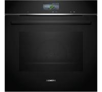 Siemens iQ700 HB776G1B1B Black Built-In Pyrolytic Single Oven