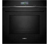Siemens iQ700 HM776G1B1B Black Built-In Pyrolytic Single Oven With Microwave