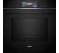Siemens iQ700 HN778GMB1B Built In Electric Single Oven - Black, Black