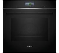 Siemens iQ700 HS736G1B1B Black Built-In Single Oven With AddedSteam