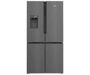 Siemens KF96DPXEA iQ700 American Fridge Freezer in Brushed Black Steel