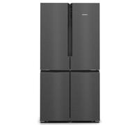 Siemens iQ500 KF96NAXEAG side-by-side refrigerator Freestanding 605 L E Black