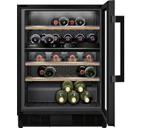 Siemens KU21WAHG0G 60cm Undercounter Dual Zone Wine Cooler - BLACK