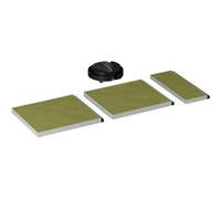Siemens LZ11BKV16 Clean Air Plus Recirculation Kit, Regenerable High Performance Filter for Cooker Hoods, Anti Fish and Anti-Pollen Function, Accessories for Recirculation Operation, Fits Slanted Food