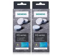 Siemens Original TZ80001 Cleaning Tablets 2 x 10 | For fully automatic coffee machines, removes coffee oils and resins and protects the brewing unit from deposits