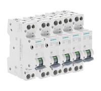 Siemens Phase + Neutral Circuit Breaker 16 A Pack of 5