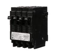 Siemens Q21525CT 15-Amp 1 Pole/25-Amp Double Pole 10-Kaic Circuit Breaker by Siemens
