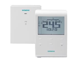 Siemens RDE100.1RF 7 Day Wireless Programmable Thermostat and Receiver