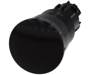 Siemens SIRIUS ACT 40mm Black Mushroom Pushbutton - 3SU10001HB100AA0