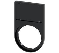 Siemens SIRIUS ACT Label Holder 17.5x27mm Black - 3SU19000AS100AA0 [10 Pieces]