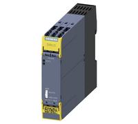 Siemens Sirius Safety Relay Output Extension 4RO, 4NO Contacts, 1NC Feedback, 24V DC, Screw Connection, White