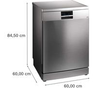 iQ700 Free-standing dishwasher 60 cm Brushed steel anti-fingerprint SN27TI02CE