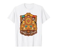 Siempre en mi corazón Day of Mexican Cultural Celebration Value Graphic T-Shirt, Men, White, L