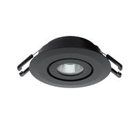 Siena COB 3.1W Adjustable LED Spotlight Black - 863716