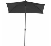 Siena Garden CITY Push Balcony Umbrella 160x100 cm Anthracite Grey Steel