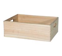 Siena Garden Multipurpose Box Wooden Box Storage Box Fruit Box 40X30X14 Cm