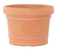 Siena Garden NORAH Terra Round Planter Pot 70 cm Ø, 52 cm, Terracotta/Anthracite