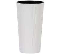 Siena Garden Plant Pot Planter LOCON STRIPE 25 Cm With Insert