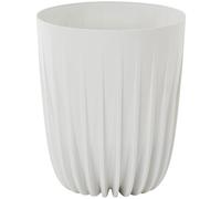Siena Garden Planter Pot Flower Pot Palma White 25 CM Plastic