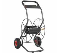 Siena Garden Professional Hose Reel Cart 90 m Heavy-Duty PU Tires Hand Crank