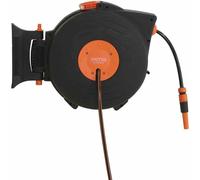 Siena Garden Wall Hose Box Garden Hose Reel 20 m Auto Rewind Swivel Green