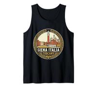Siena Italy Travel Souvenir City Gift Tank Top