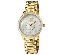 Siena, Swiss Quartz Watch, White MOP Dial, 316L Stainless Steel, and Sapphire Crystal GV2 Gold One Size