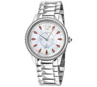 Siena, Swiss Quartz Watch, White MOP Dial, 316L Stainless Steel, and Sapphire Crystal GV2 Silver One Size