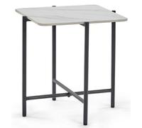 Siena White Ceramic Lamp Table