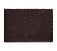 Sienna Fluffy Shaggy Rugs Living Room Small Anti Slip, Chocolate 80 x 150cm