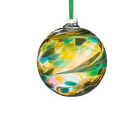 Sienna Glass 10Cm Angel Orb Archangel Chamuel Green Fluorite In Light Green Light Green One Size