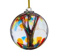 Sienna Glass 10Cm Attraction Orb Happiness