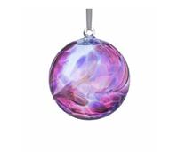 Sienna Glass 10Cm Birthstone Ball February Amethyst