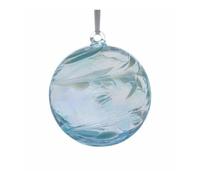 Sienna Glass BB10MAR March Birthstone Friendship Ball, Aquamarine