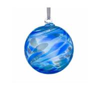 Sienna Glass 10Cm Birthstone Ball September Sapphire