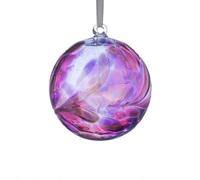 Sienna Glass 10Cm Friendship Ball Amethyst