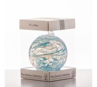 Sienna Glass 10cm Friendship Ball - 'It's a Boy!'