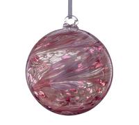 Sienna Glass 10Cm Friendship Ball It's A Girl In Pink Pink