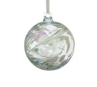 Sienna Glass 10Cm Friendship Ball Pearl