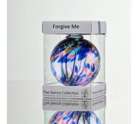 Sienna Glass 10Cm Spirit Ball Forgive Me Multicoloured Blue Blue One Size
