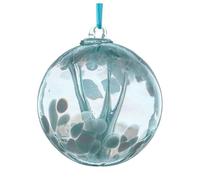 10cm Spirit Ball Pastel Blue Sienna Glass Blue One Size